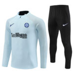 Mens Inter Milan 2023/24 Half-Zip Sweater+Pant 14001 - Image 4