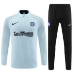 Mens Inter Milan 2023/24 Half-Zip Sweater+Pant 14001 - Image 3