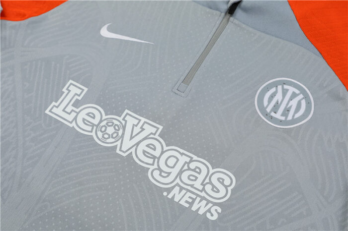 Mens Inter Milan 2023/24 Half-Zip Sweater+Pant 14001 - Image 3