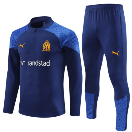 Kids Olympique Marseille 2023/24 Half-Zip Sweater+Pant 14001 – view 2
