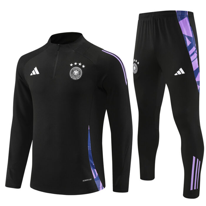 Mens Germany 2024/25 Half-Zip Sweater+Pant 14001 - Image 3