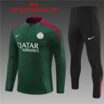 Kids Paris Saint-Germain 2023/24 Half-Zip Sweater+Pant 14001