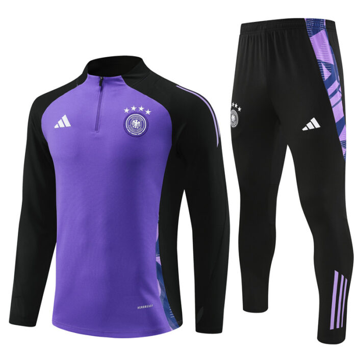 Mens Germany 2024/25 Half-Zip Sweater+Pant 14001 - Image 5