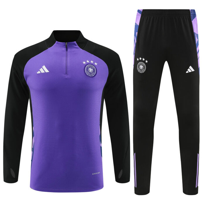 Mens Germany 2024/25 Half-Zip Sweater+Pant 14001 - Image 4