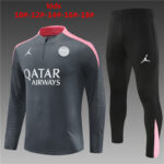 Kids Paris Saint-Germain 2023/24 Half-Zip Sweater+Pant 14001