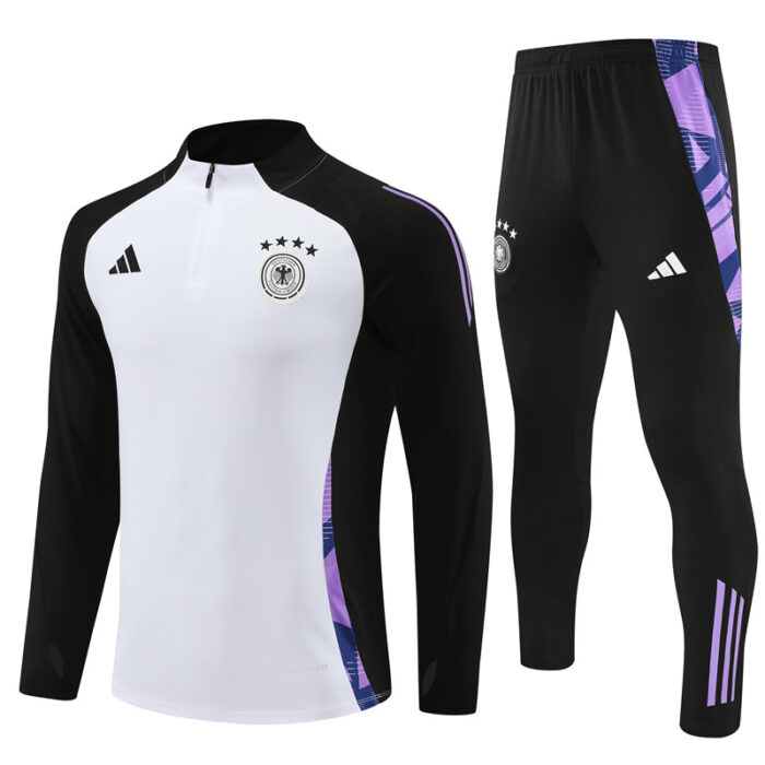 Mens Germany 2024/25 Half-Zip Sweater+Pant 14001 - Image 5