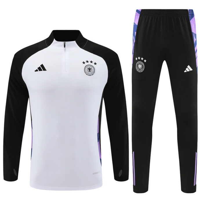 Mens Germany 2024/25 Half-Zip Sweater+Pant 14001 - Image 4