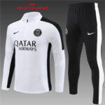 Kids Paris Saint-Germain 2023/24 Half-Zip Sweater+Pant 14001