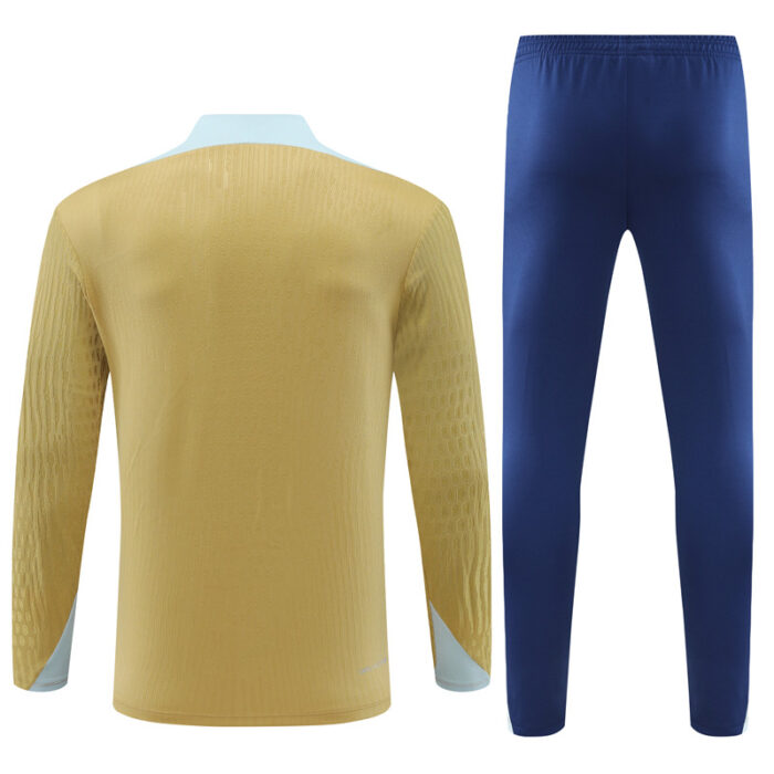 Mens France 2024/25 Half-Zip Sweater+Pant 14001 - Image 2