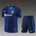 Kids Barcelona 2023/24 Training Jersey+Short 14001