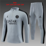Kids Paris Saint-Germain 2023/24 Half-Zip Sweater+Pant 14001