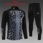 Kids Paris Saint-Germain 2023/24 Half-Zip Sweater+Pant 14001
