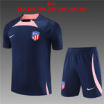 Kids Atletico Madrid 2023/24 Training Jersey+Short 14001