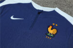 Mens France 2024/25 Half-Zip Sweater+Pant 14001 - Image 3