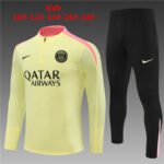 Kids Paris Saint-Germain 2023/24 Half-Zip Sweater+Pant 14001
