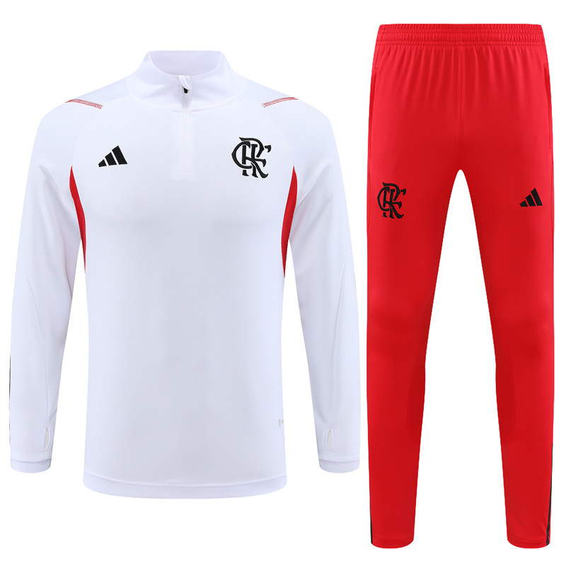 Mens Flamengo 2023/24 Half-Zip Sweater+Pant 14001 - Image 1