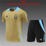 Kids Argentina 2024/25 Training Jersey+Short 14001