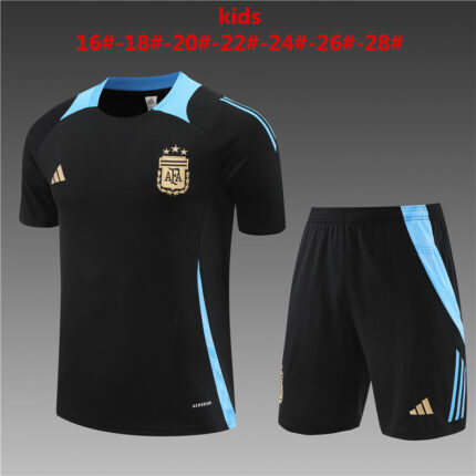 Kids Argentina 2024/25 Training Jersey+Short 14001