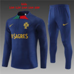 Kids Portugal 2023/24 Half-Zip Sweater+Pant 14001