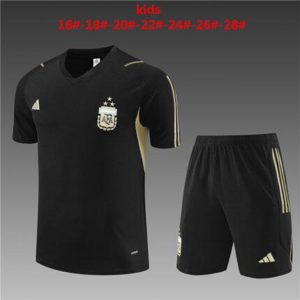Kids Argentina 2023/24 Training Jersey+Short 14001