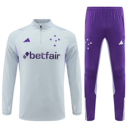 Mens Cruzeiro 2023/24 Half-Zip Sweater+Pant 14001