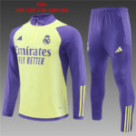 Kids Real Madrid 2023/24 Half-Zip Sweater+Pant 14001