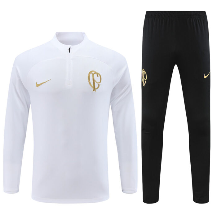 Mens Corinthians 2023/24 Half-Zip Sweater+Pant 14001 - Image 5