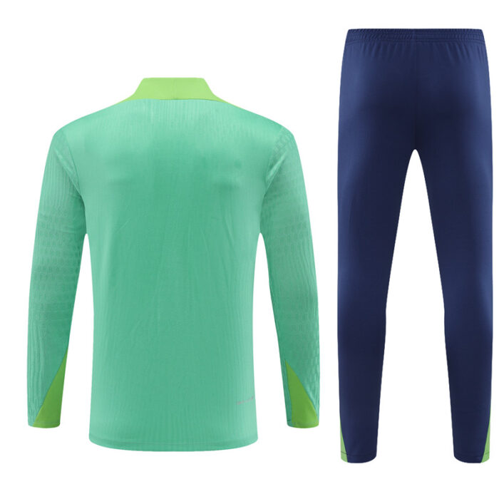 Mens Brazil 2024/25 Half-Zip Sweater+Pant 14001 - Image 2