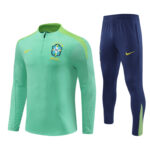Mens Brazil 2024/25 Half-Zip Sweater+Pant 14001