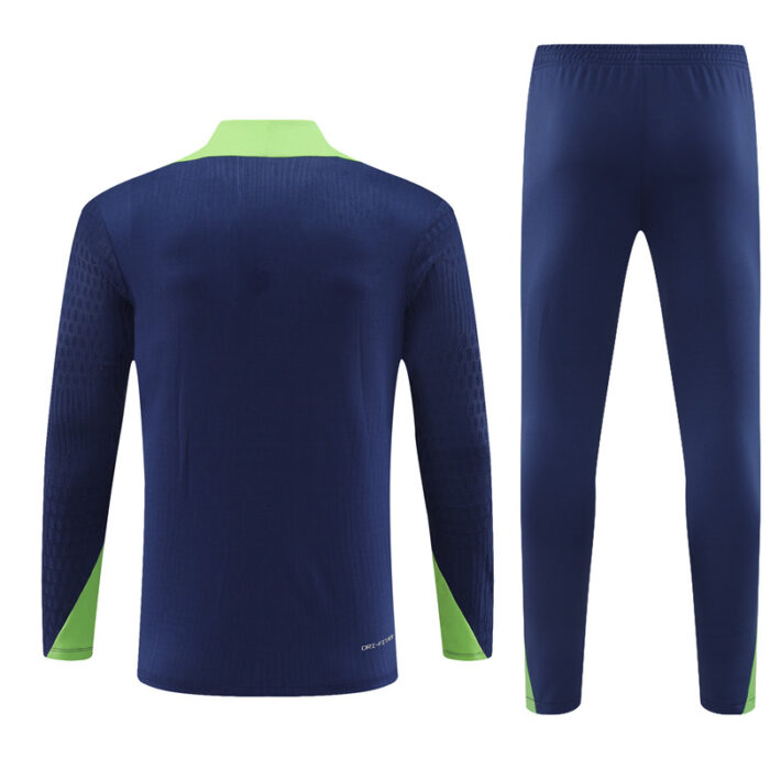 Mens Brazil 2024/25 Half-Zip Sweater+Pant 14001 - Image 2