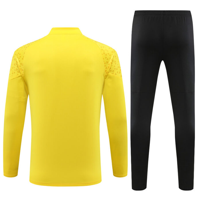 Mens Borussia Dortmund 2023/24 Half-Zip Sweater+Pant 14001 - Image 2
