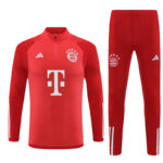 Mens Bayern Munich 2023/24 Half-Zip Sweater+Pant 14001