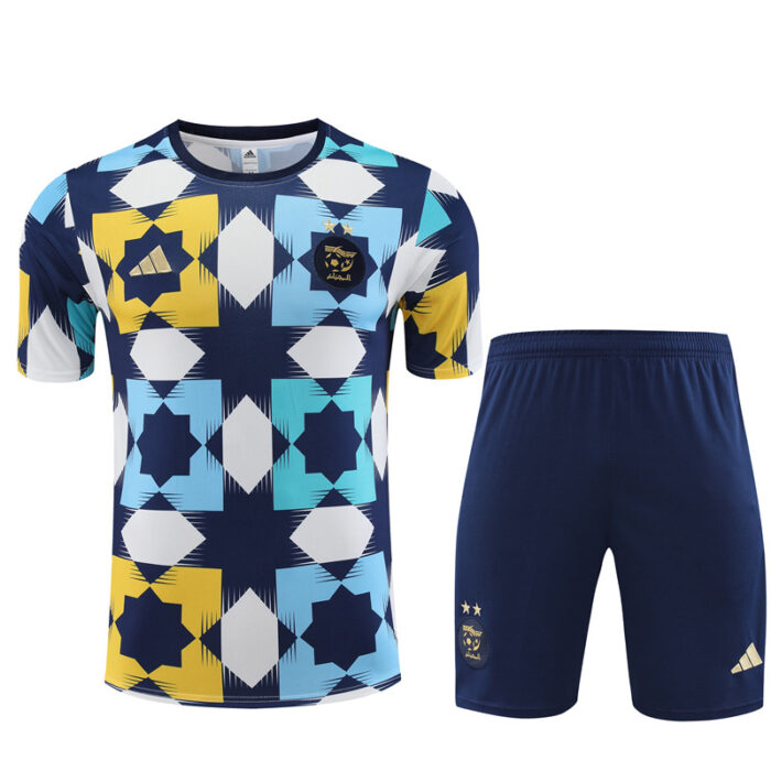 Mens Algeria 2023/24 Training Jersey+Short 14001 - Image 5