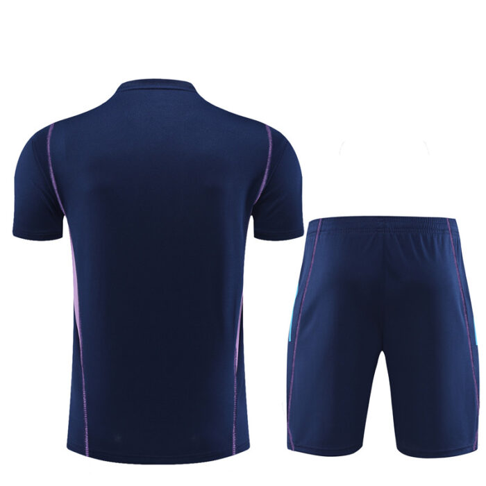 Mens Argentina 2023/24 Training Jersey+Short 14001 - Image 2