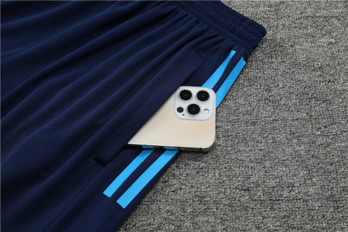 Mens Argentina 2023/24 Training Jersey+Short 14001 - Image 4