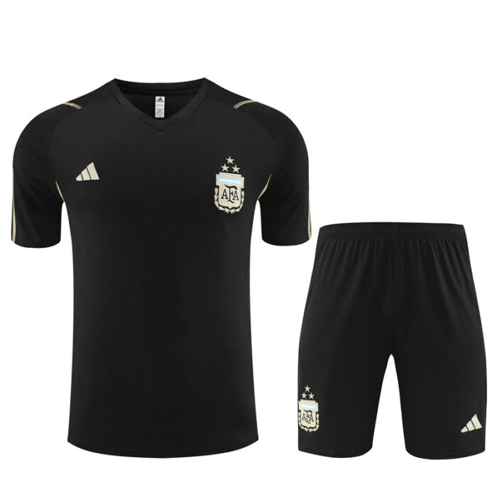 Mens Argentina 2023/24 Training Jersey+Short 14001 - Image 5