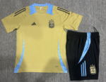 Mens Argentina 2023/24 Training Jersey+Short 14001 - Image 2