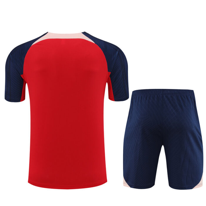 Mens Atletico Madrid 2023/24 Training Jersey+Short 14001 - Image 2