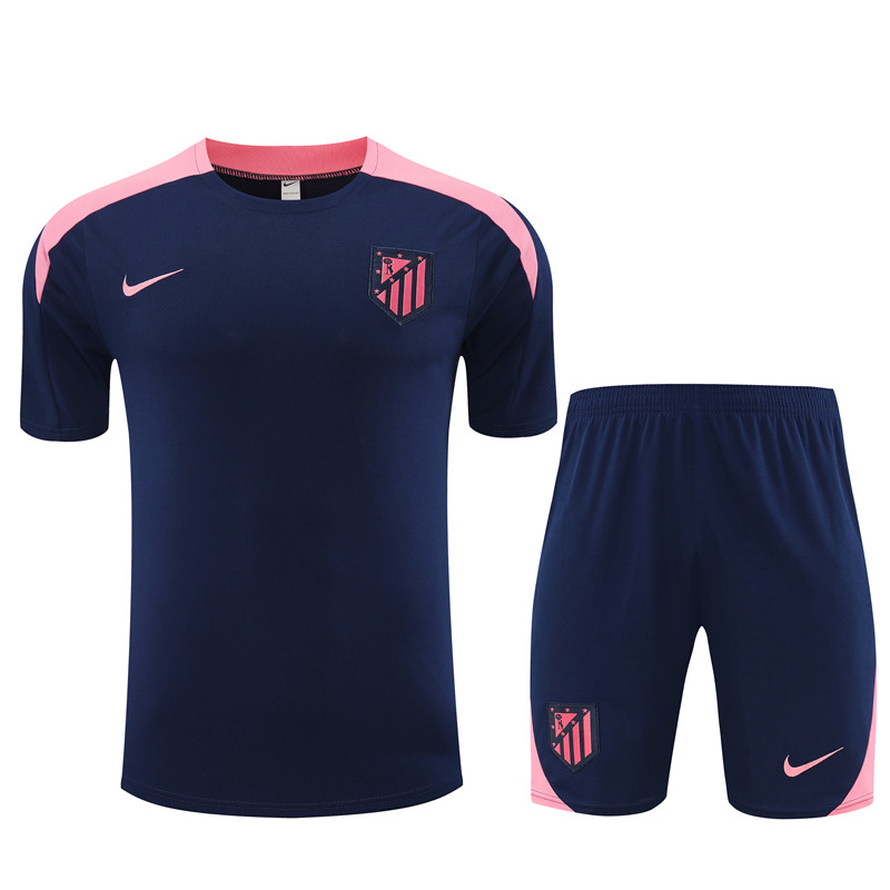 Mens Atletico Madrid 2023/24 Training Jersey+Short 14001 - Image 1