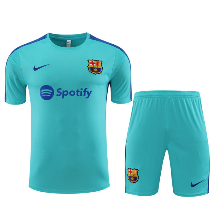 Mens Barcelona 2023/24 Training Jersey+Short 14001 - Image 5