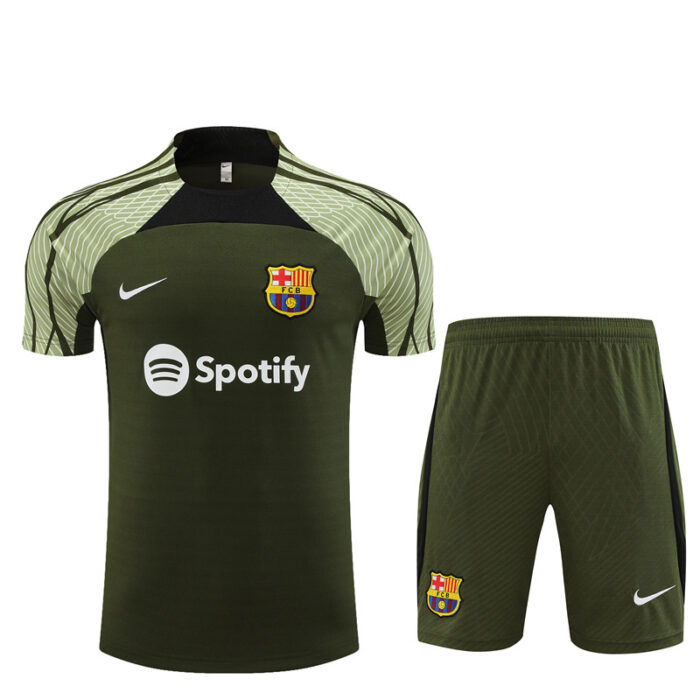 Mens Barcelona 2023/24 Training Jersey+Short 14001 - Image 5