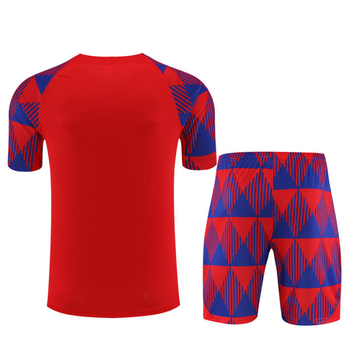 Mens Barcelona 2023/24 Training Jersey+Short 14001 - Image 2