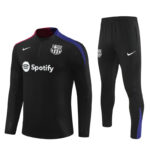Mens Barcelona 2024/25 Half-Zip Sweater+Pant 14001 - Image 4