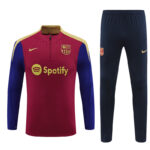 Mens Barcelona 2024/25 Half-Zip Sweater+Pant 14001