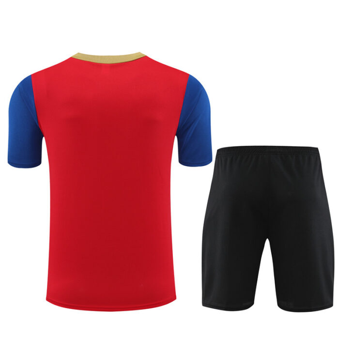 Mens Barcelona 2023/24 Training Jersey+Short 14001 - Image 2