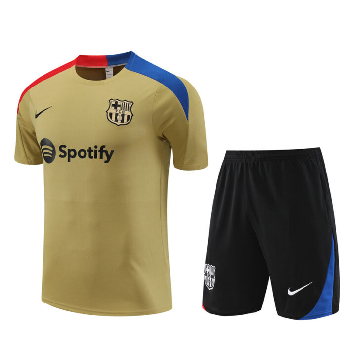 Mens Barcelona 2023/24 Training Jersey+Short 14001 - Image 5