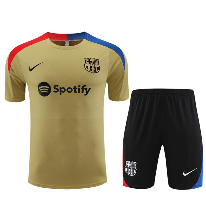 Mens Barcelona 2023/24 Training Jersey+Short 14001 - Image 4
