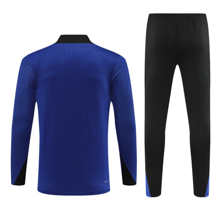 Mens Barcelona 2024/25 Half-Zip Sweater+Pant 14001 - Image 2