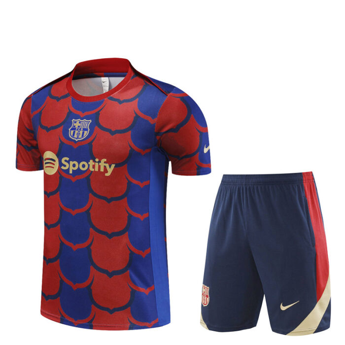 Mens Barcelona 2023/24 Training Jersey+Short 14001 - Image 5