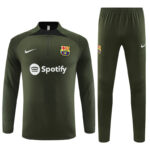 Mens Barcelona 2024/25 Half-Zip Sweater+Pant 14001